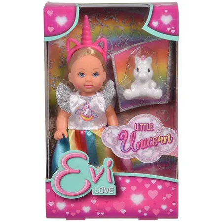 Simba Evi Love im Regenbogenkleid