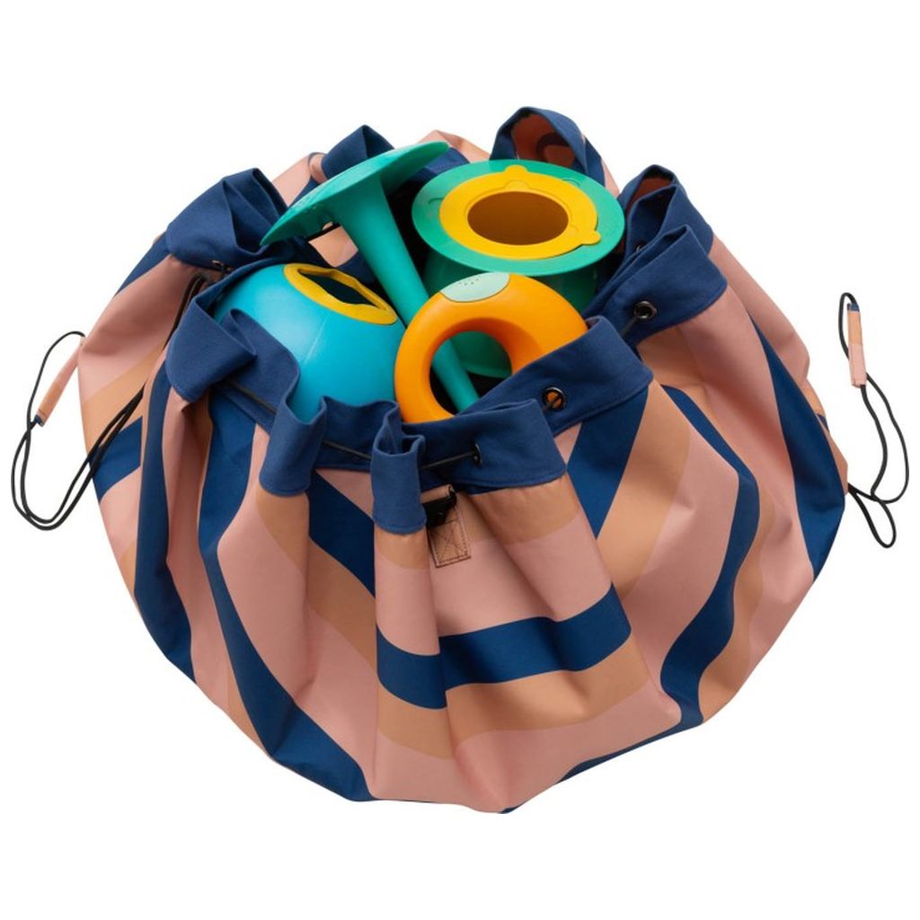 Play and GoPlay and Go   Playbag Outdoor Spielzeugtasche Mokka Stripes