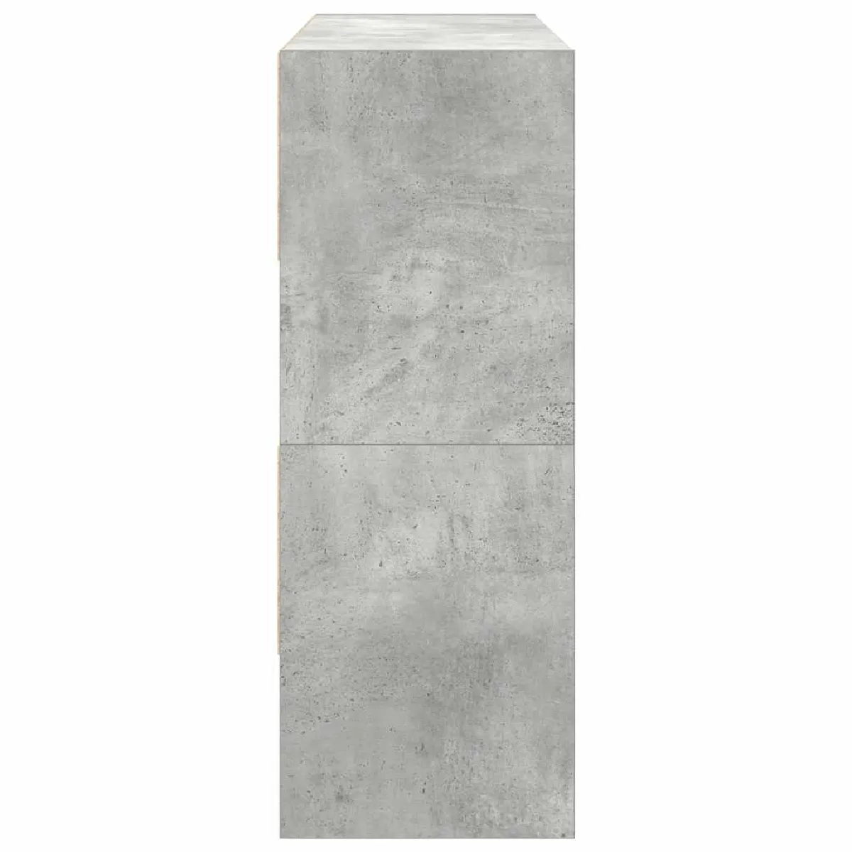 vidaXL Étagères à chaussures - Gris Béton