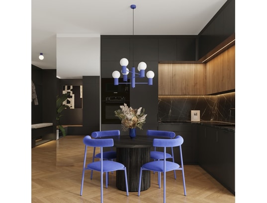 SOLLUX LIGHTING - Lustre halo 6 outremer