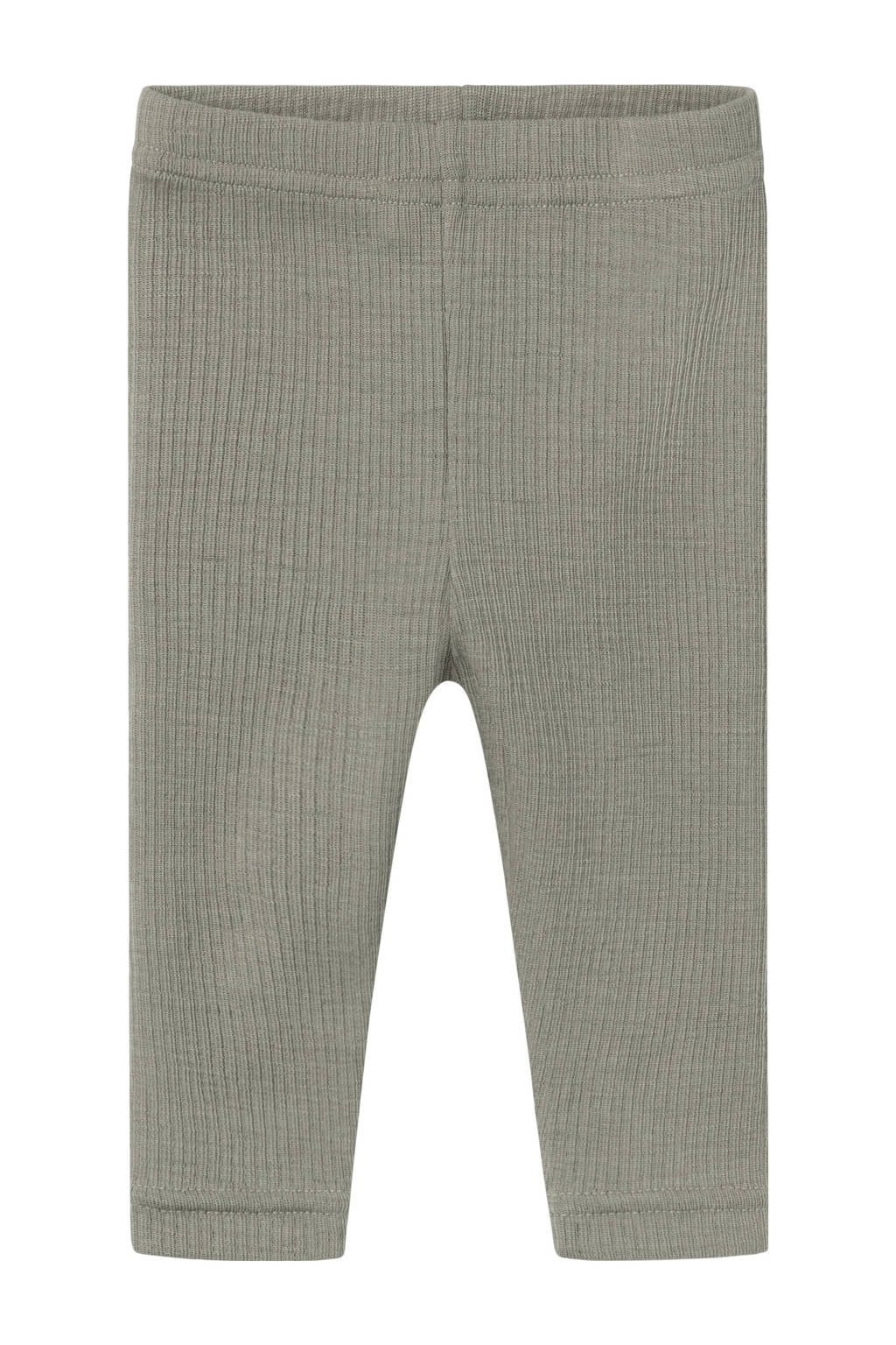 LIL' ATELIER baby broek NBMFABLEvan merinowol grijs