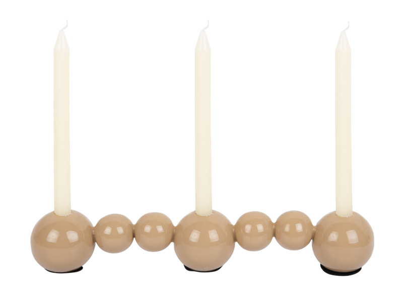 Candle Holder Bubbles Straight PT4200BK Black