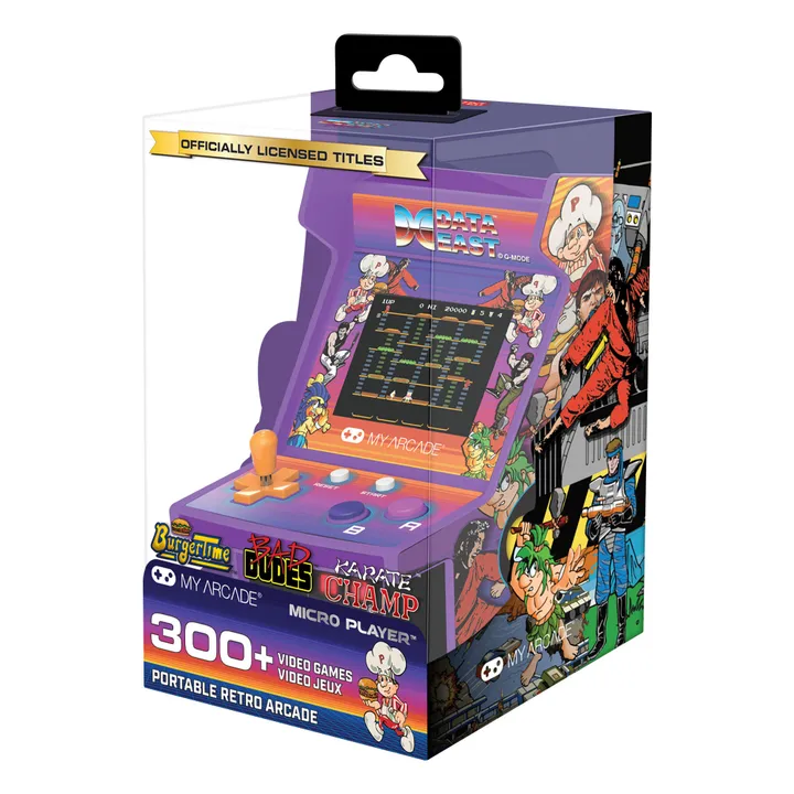 My Arcade Console Micro Player Data East 300 jeux