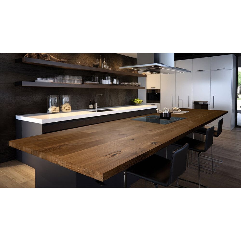 BENKEPLATE NQD SURFACES MEADOW RUSTIK EIK 27X625X3600MM
