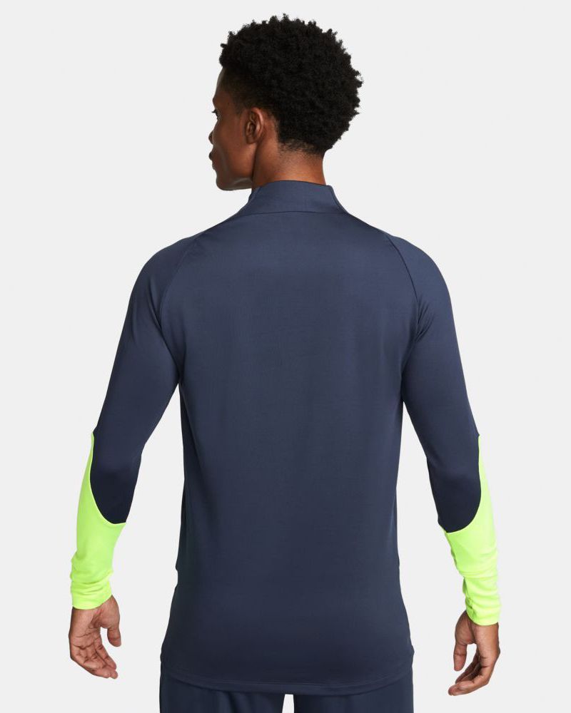 Haut d'entrainement 1/4 Zip Nike Strike 23 Jaune Fluo pour homme