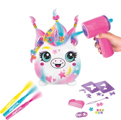 Canal Toys Airbrush Plush Hair'iffic Squishy Kosedyr Pal-Princess  17 cm