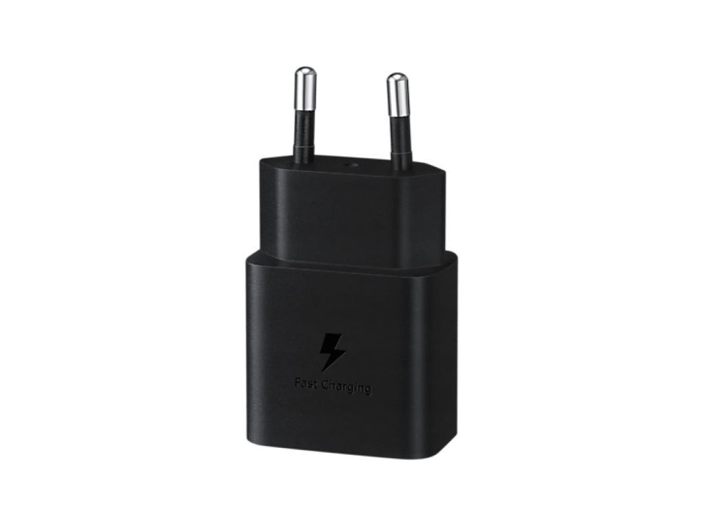 CARREGADOR SAMSUNG USB-C PRETO 15W