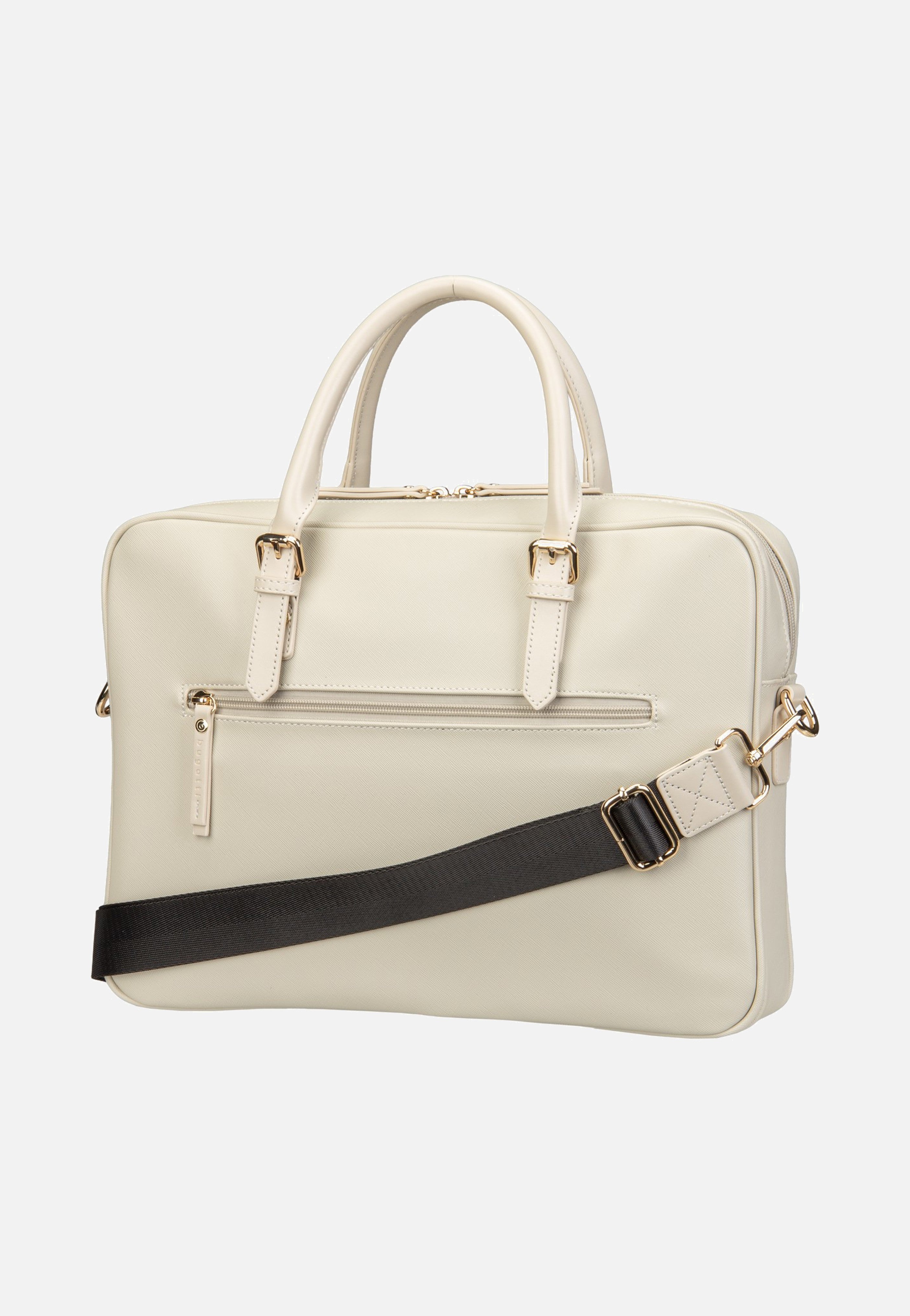 Ella Briefcase Beige - Aktentasche