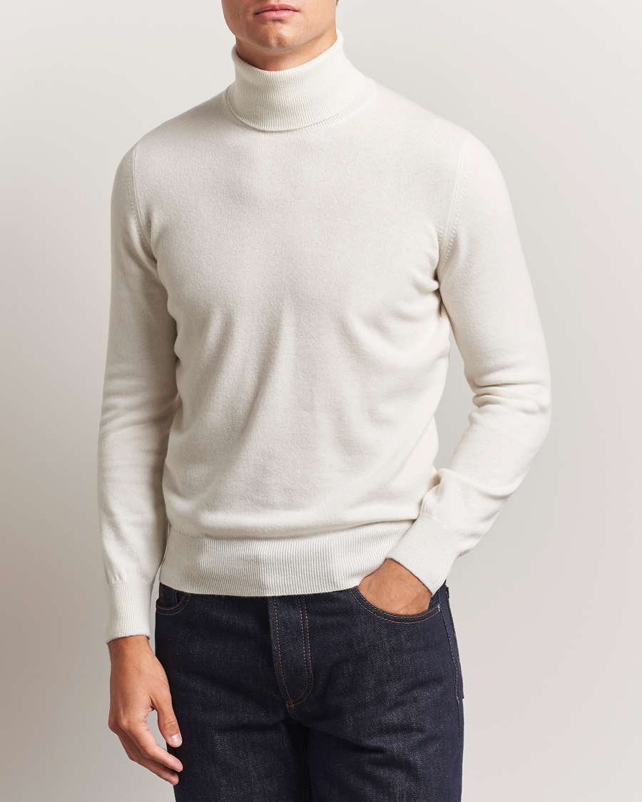 Brunello Cucinelli 2 Ply Cashmere Rollneck Panama