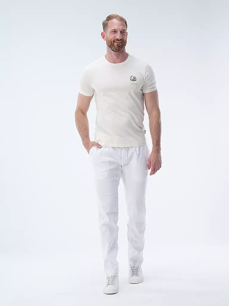 ARMEDANGELS T-Shirt JAAMES KNOWLEDGE creme