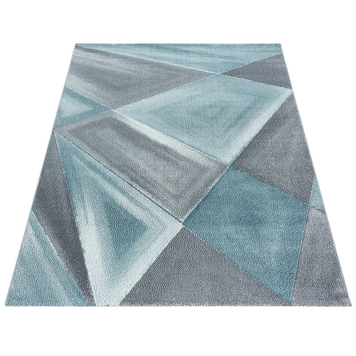 Modern Vloerkleed - Brick Blauw 1130 | Stijlvol design
