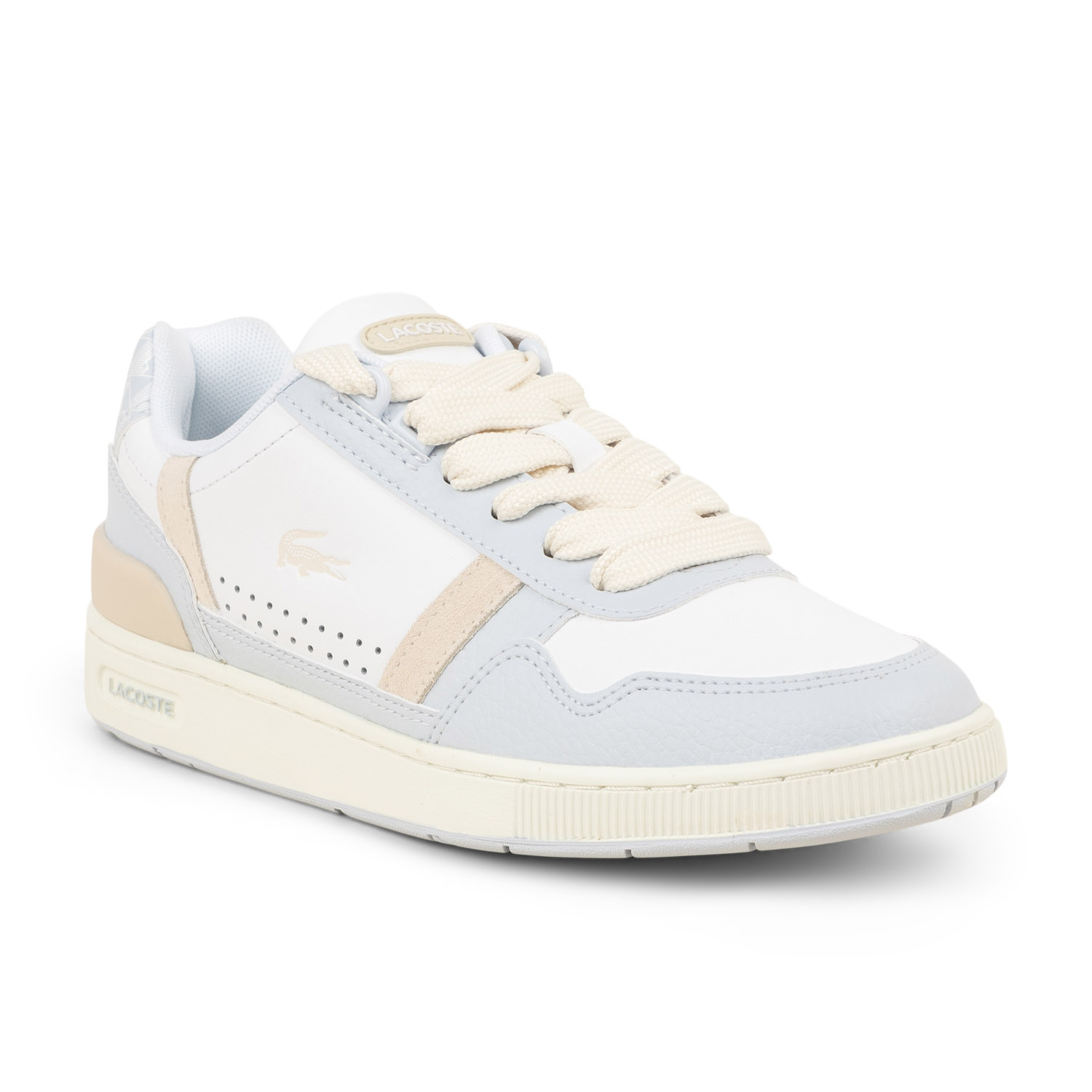 Baskets femme LACOSTE T CLIP PASTEL