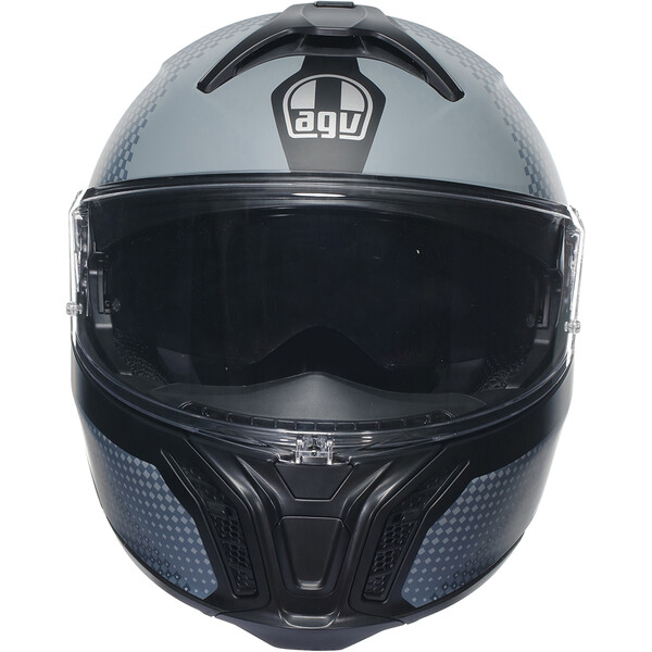 AGV - Casque Tourmodular Textour Gris / Noir Mat