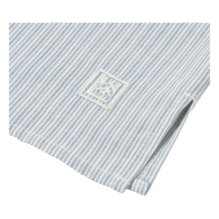 Liewood Chemise manches longues Coton Bio Houston | Bleu