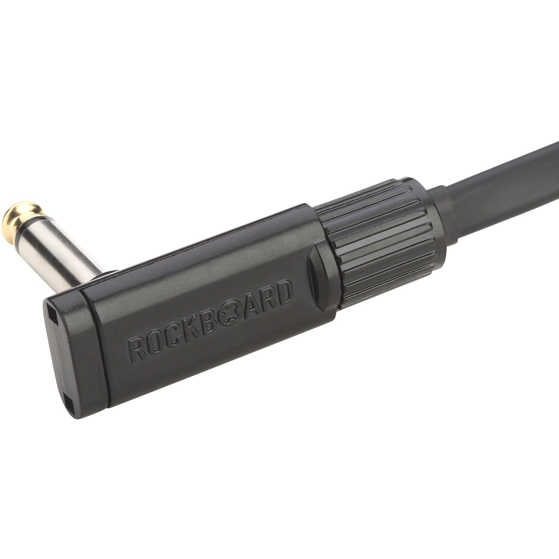 RockBoard Coiled Series Flat Patch Cable zwart 30 cm