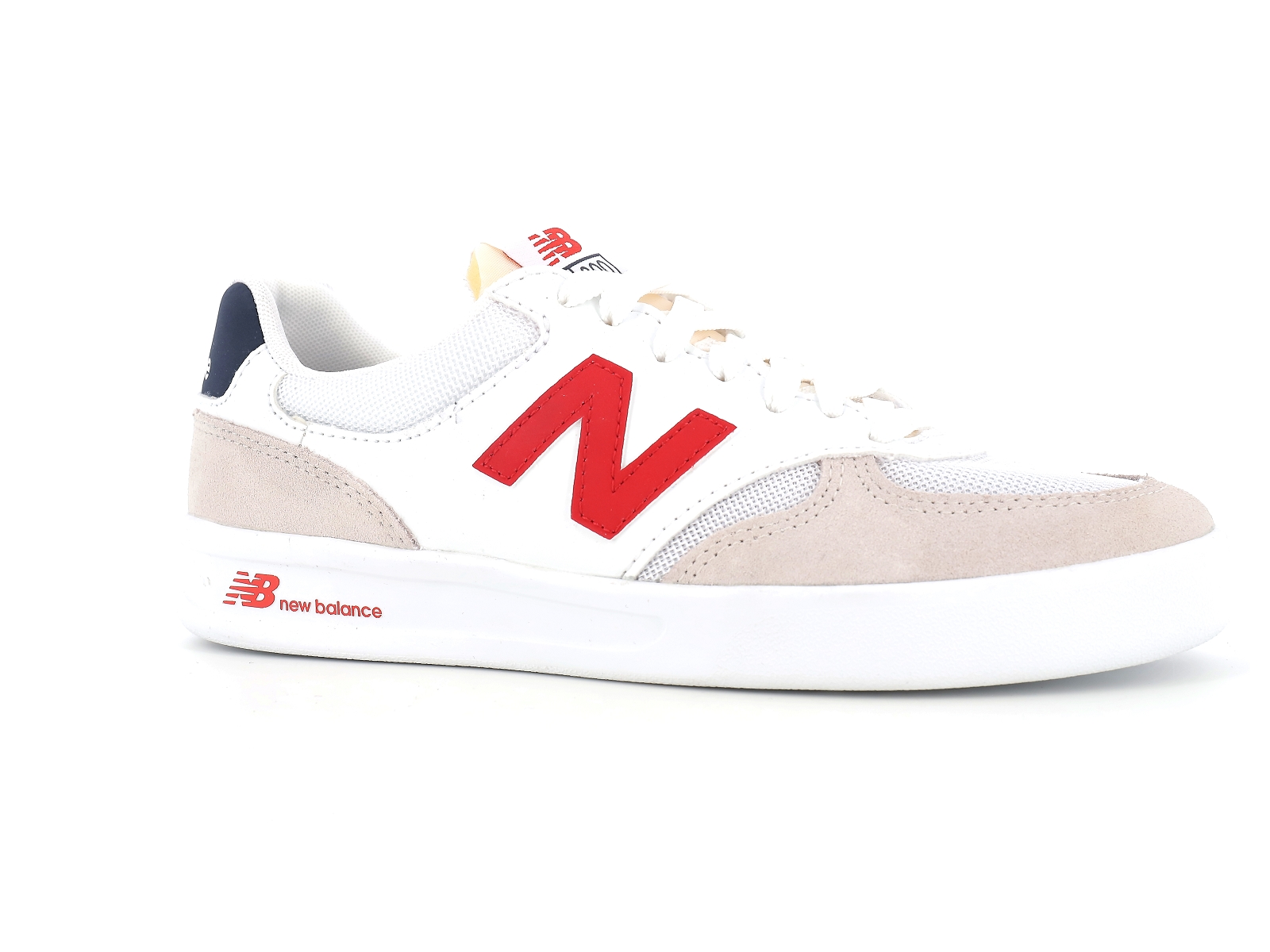 New balance a-CT300SR3 Matières combinées Blanc Rouge