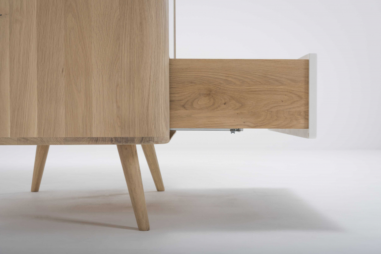 Gazzda Ena garderobe hangend 200x90 naturel