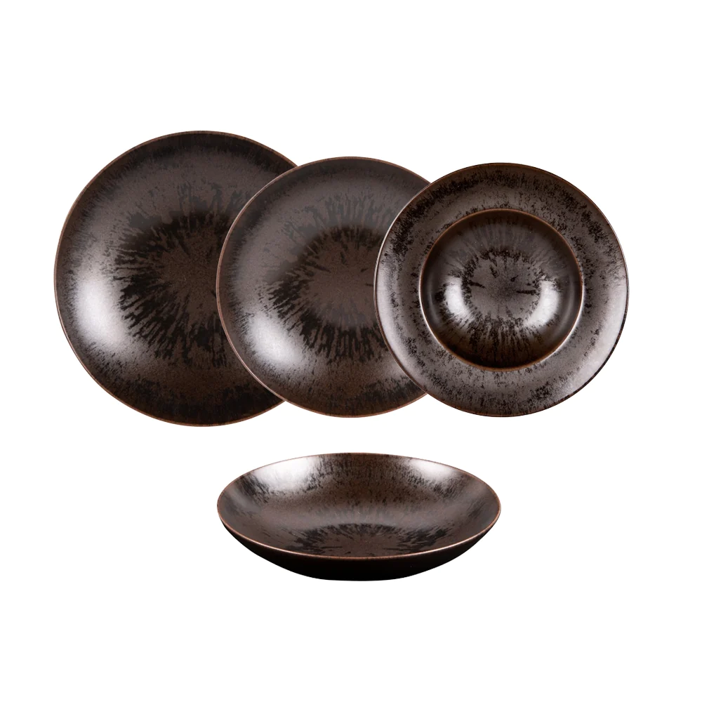Service 24 pièces Onyx Table passion