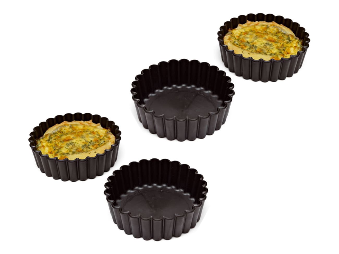 Moule à manqué cannelé (x 12) - Exoglass® - Ø 10 cm - Matfer