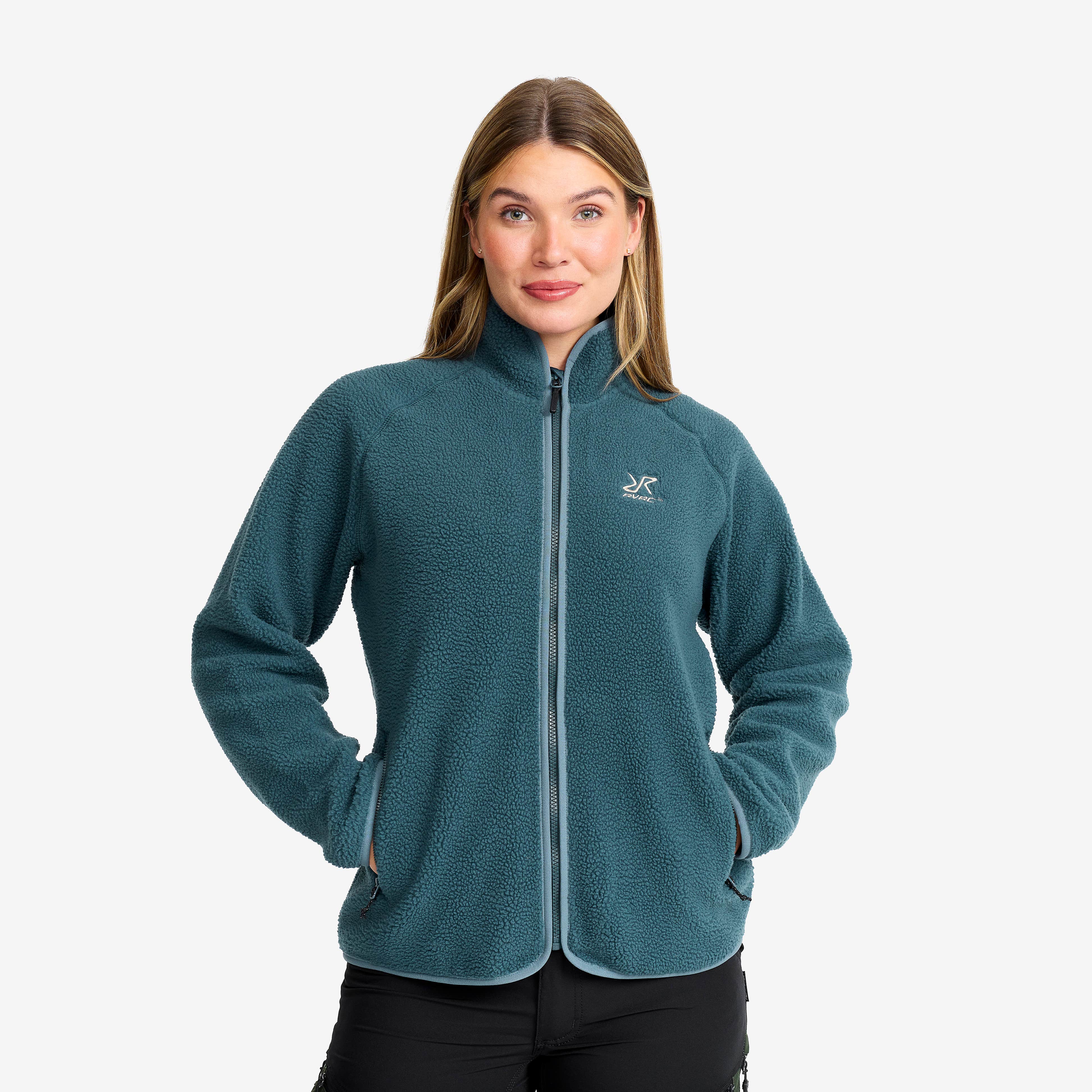Canyon Full-zip Pile Fleece Dame Orion Blue/Blue Mirage