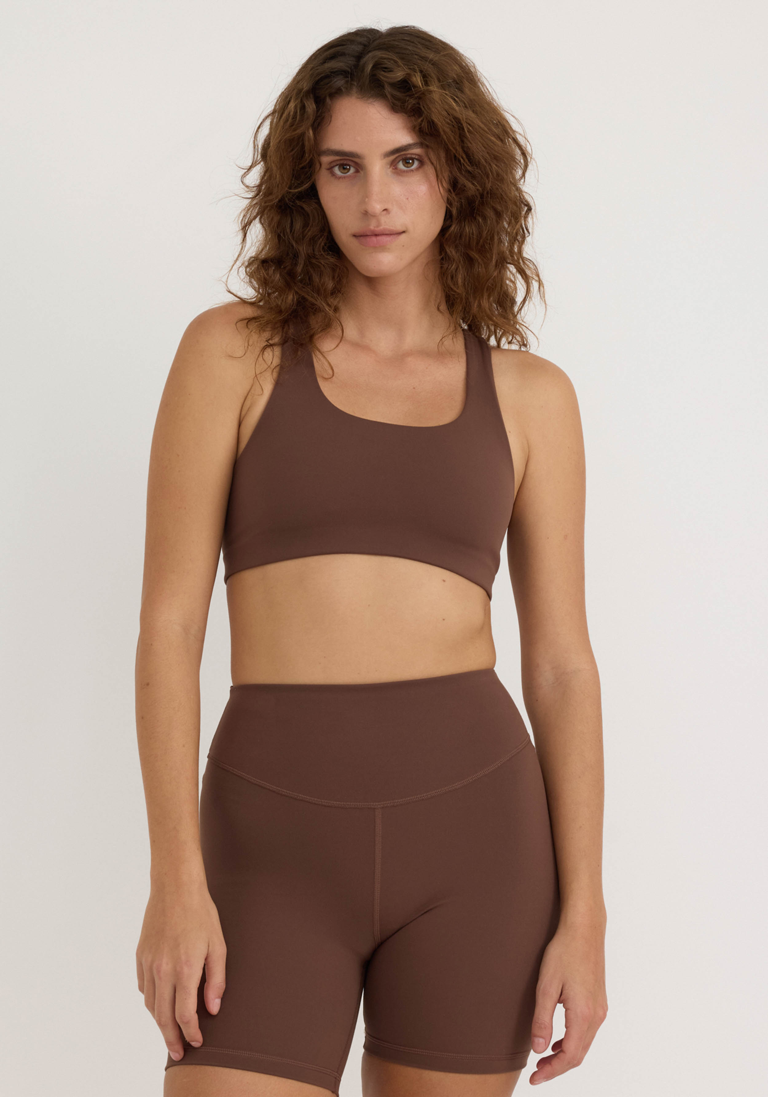 Organic Basics Bike Shorts Active Walnut