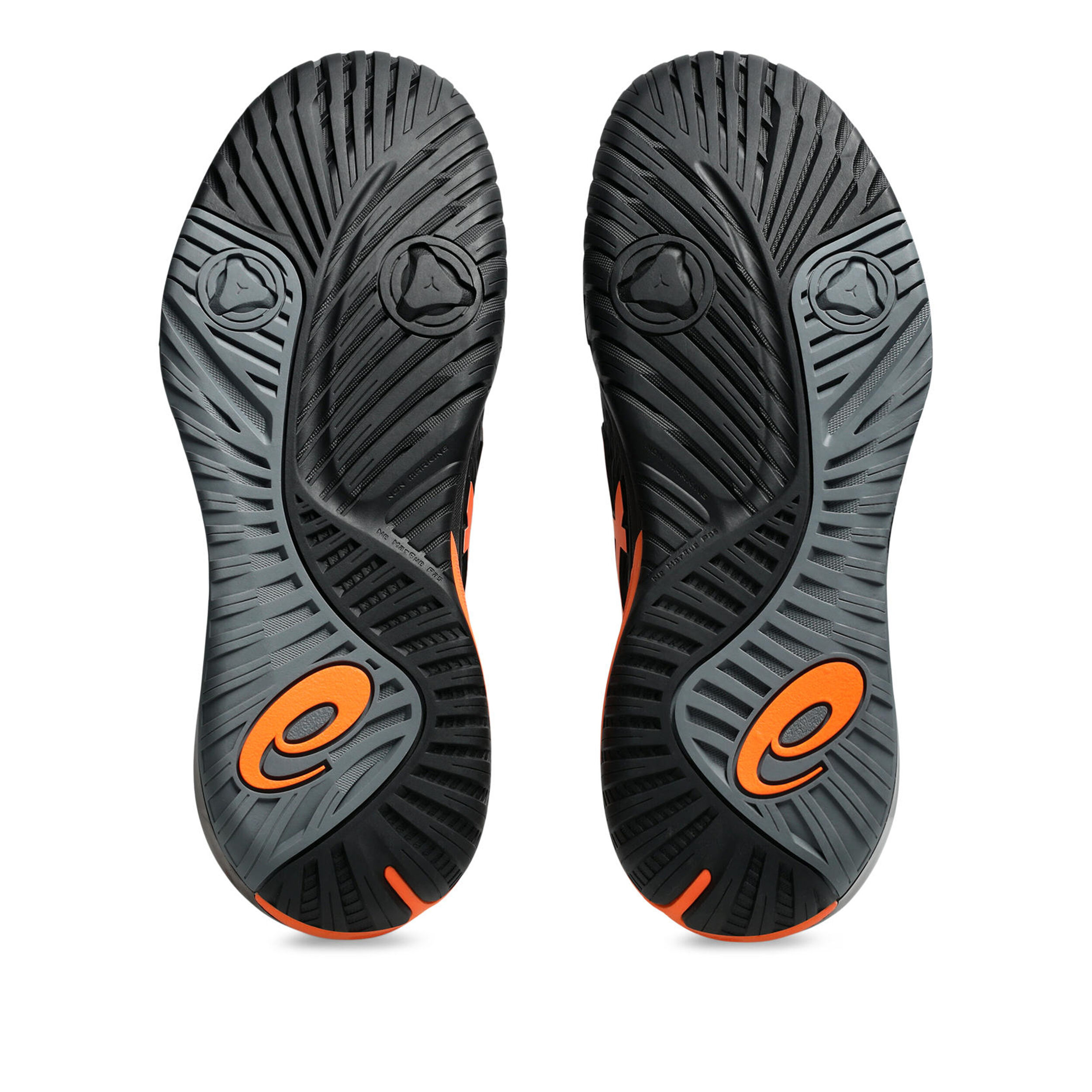 ASICS Gel-Resolution X Chaussures Toutes Surfaces Hommes - Noir , Orange Fluo