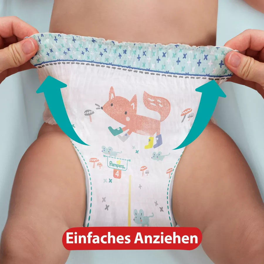 Pampers Premium Protection Pants, Gr. 7, 17kg+, Monatsbox (1x 123 Pants)
