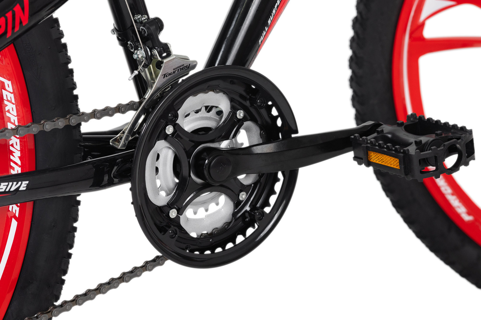 KS Cycling Mountainbike FULLY 26'' TOPSPIN - schwarz-rot - RH 51 cm