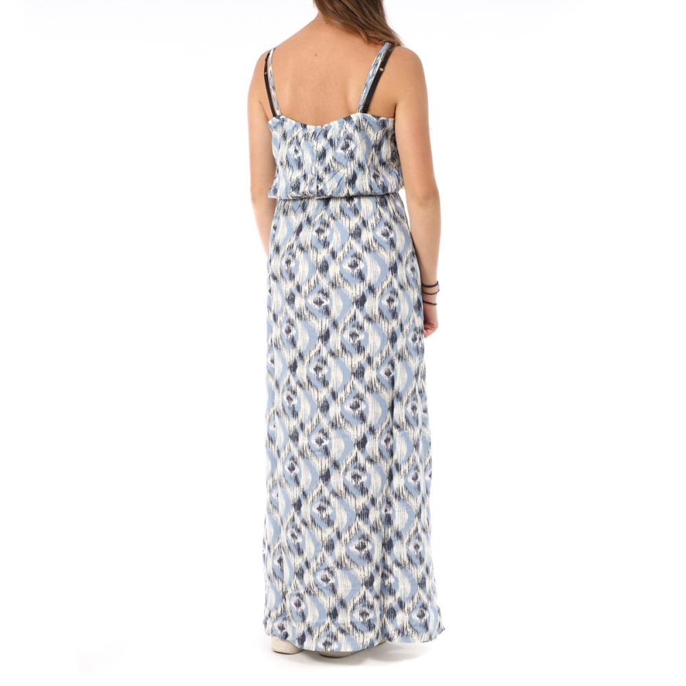 Only Robe Longue Bleu Femme Only Nova