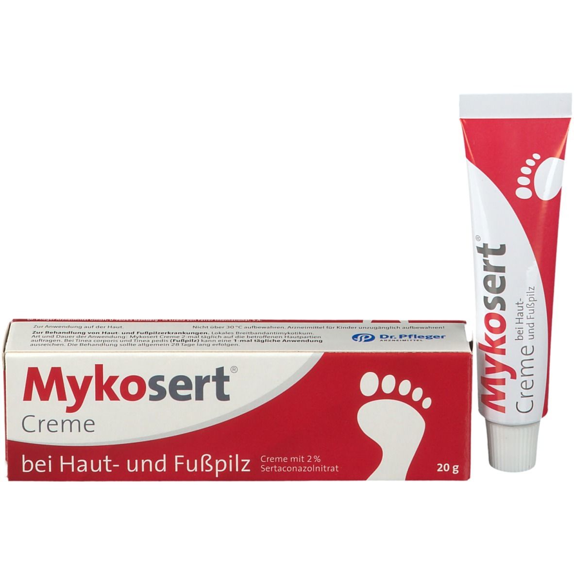 Mykosert® Creme bei Haut- und Fußpilz