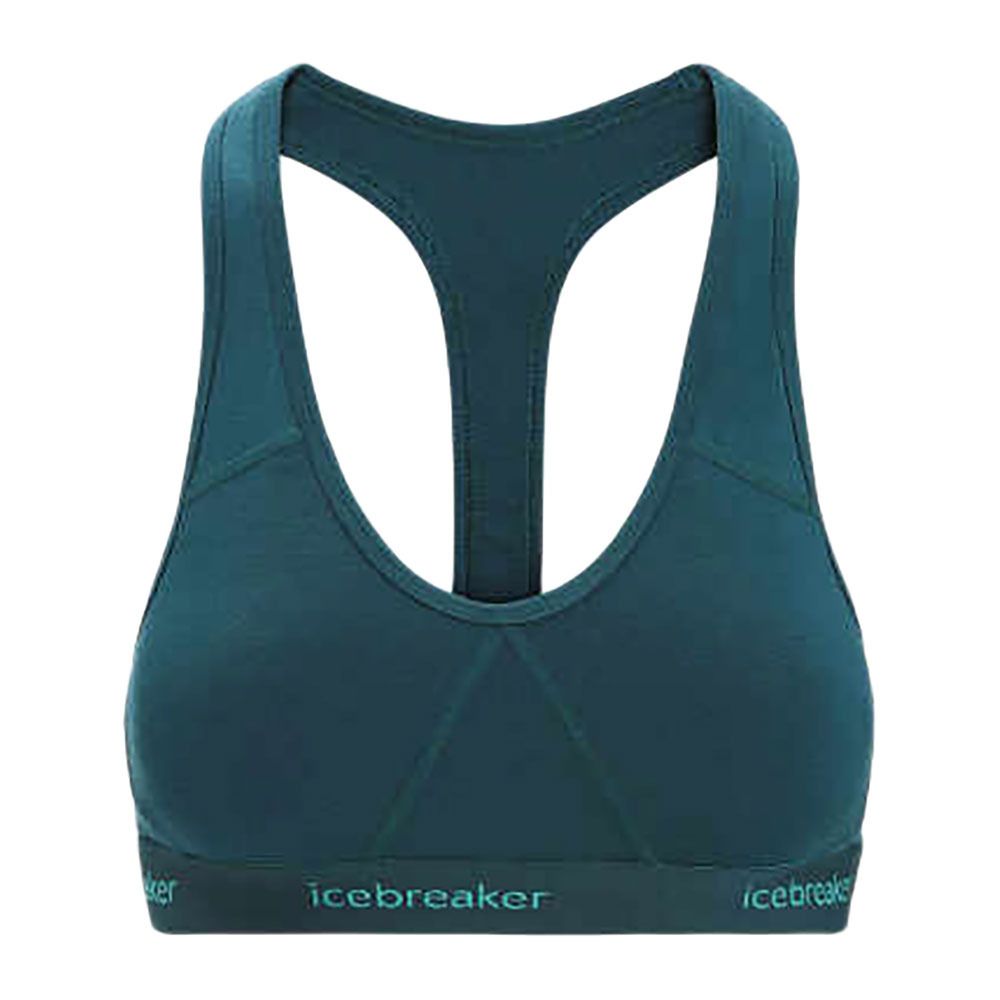 Icebreaker SPRITE RACERBACK - Brassière Femme green glory