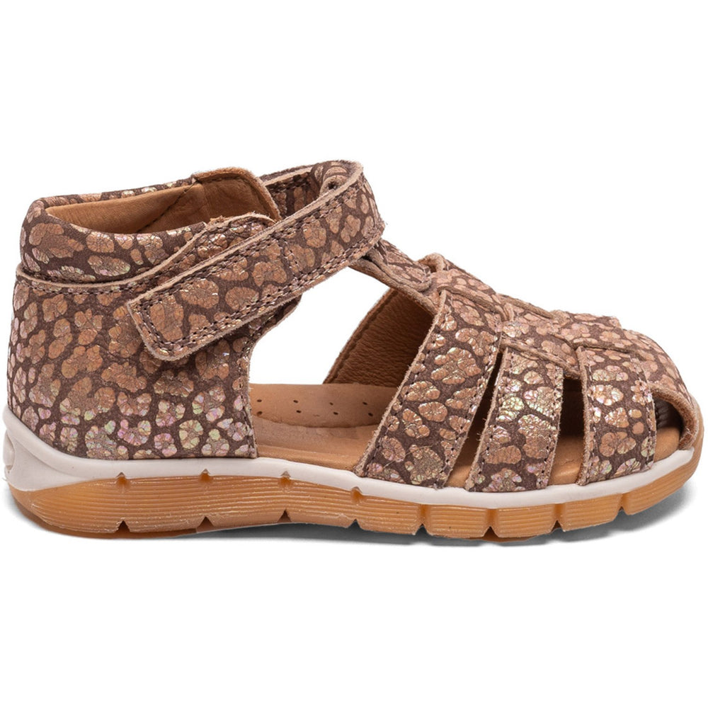 Køb Bisgaard Brown Leopard Billie Sandal