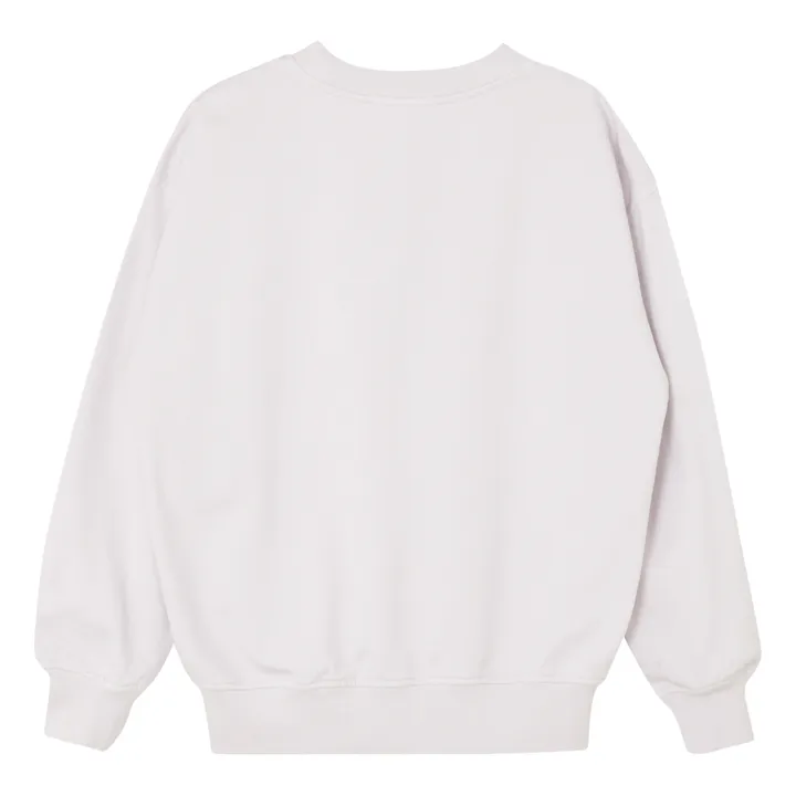 Main Story Sweat Logo Coton Bio | Lilas
