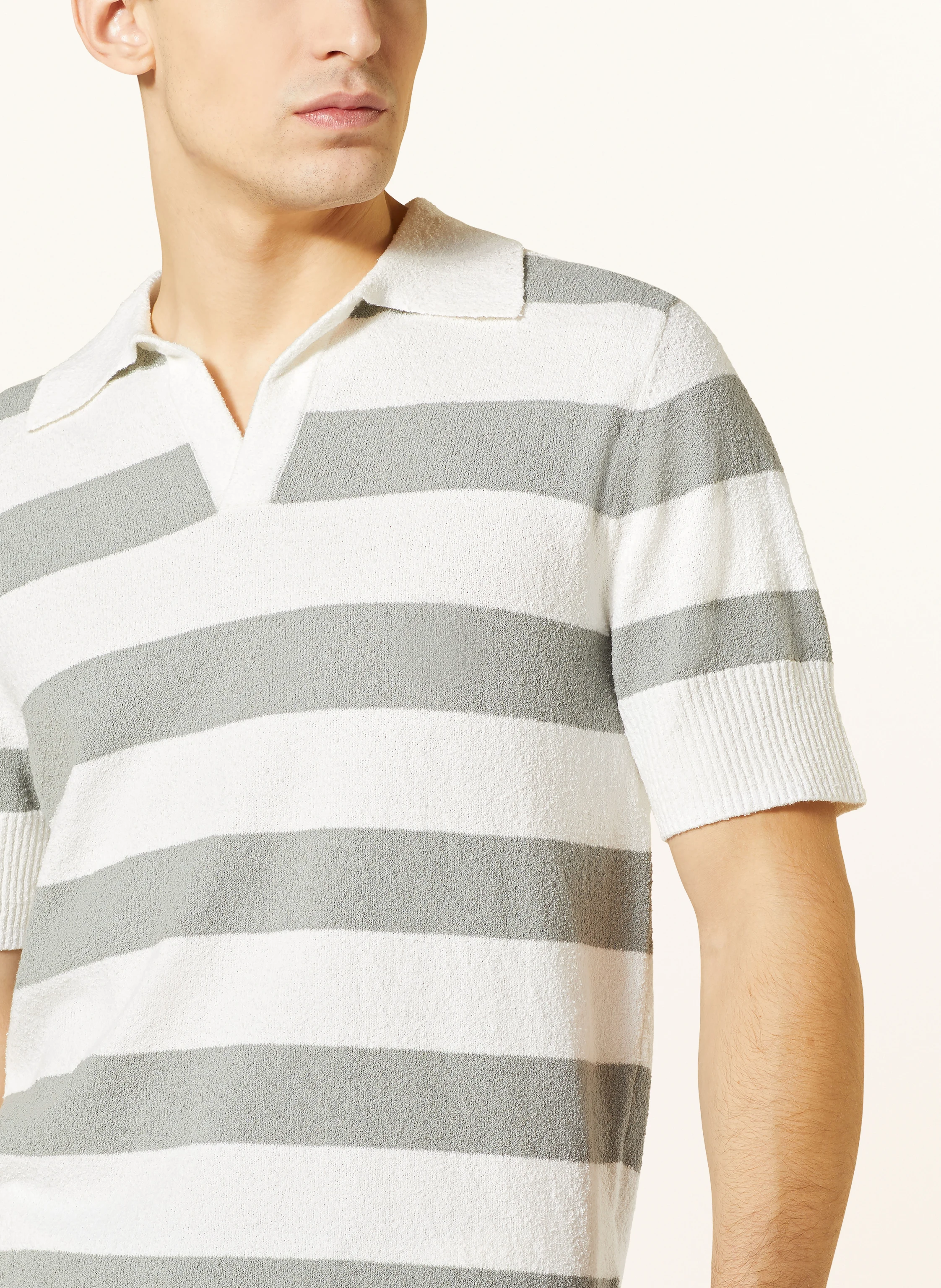 PAUL Strick-Poloshirt