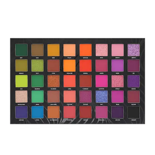 Mardi Gras Pressed Pigment Palette