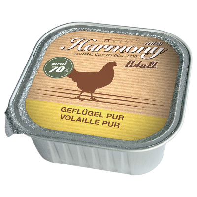 Harmony Dog Natural Nassfutter Geflügel Pur 11x150g