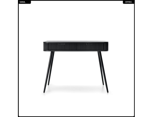 OTITEC - Coiffeuse - l.103 x h.80 x p.49 cm - vana - noir