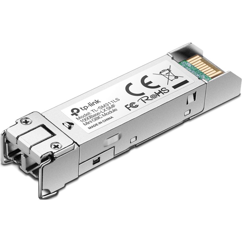 TP-Link TL-SM311LS module émetteur-récepteur de réseau Fibre optique 1250 Mbit/s mini-GBIC/SFP 1310 nm