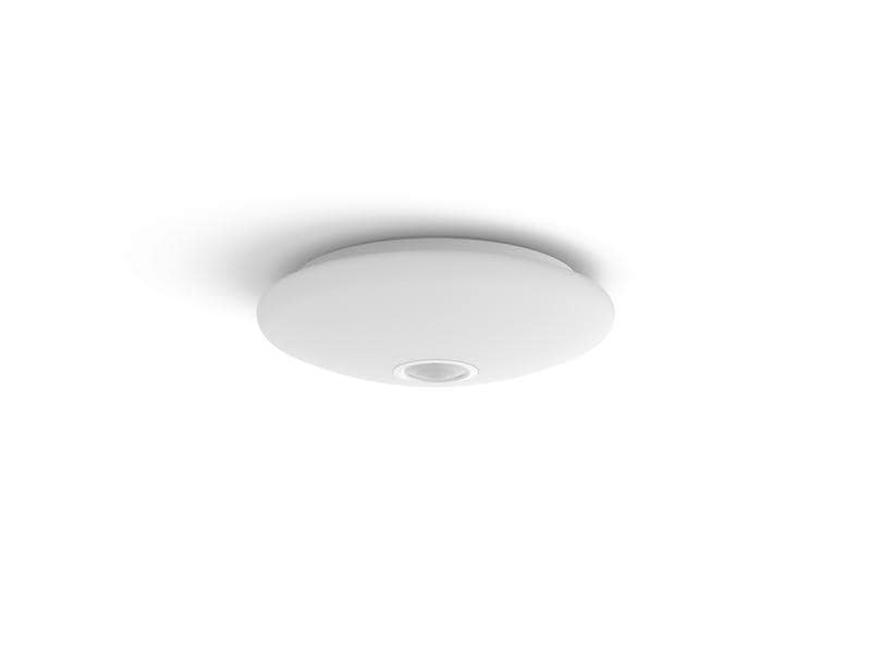 Philips Mauve Deckenleuchte IR weiss 600 lm MyLiving LED Deckenlampe mit Bewegungsmelder