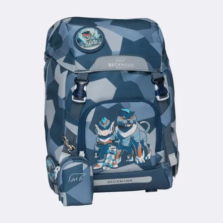 Beckmann Schulrucksack Classic, Tiger Race