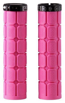 Paire de Grips SB3 Big One Rose / Noir