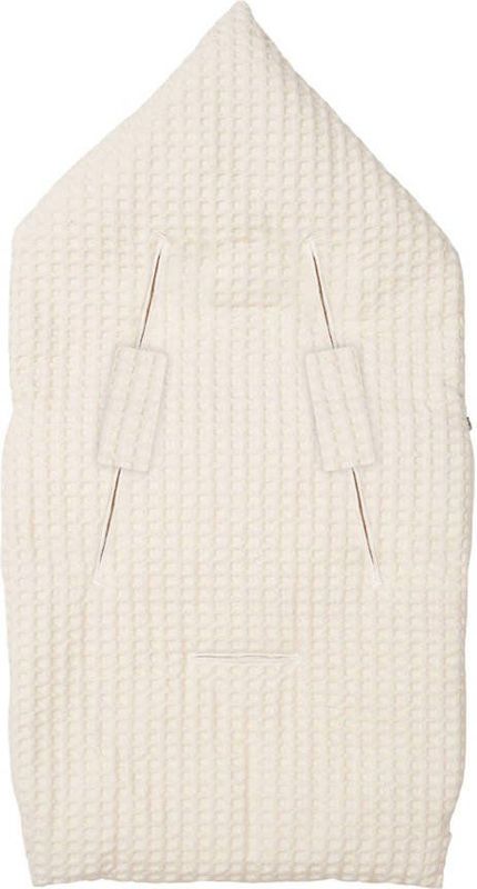 Koeka voetenzak 0+ punts wafel/teddy Oslo natural ONE