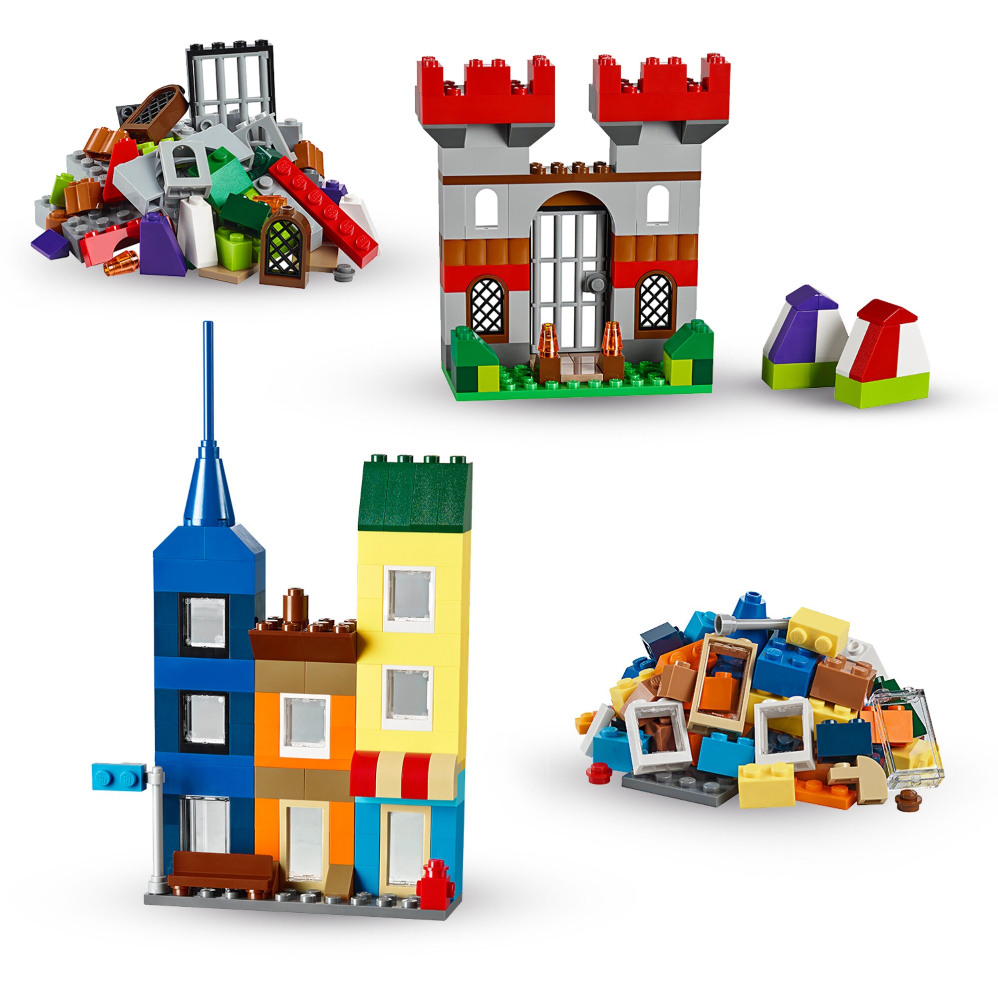 LEGO Konstruktionsspielzeug Classic Große Bausteine-Box