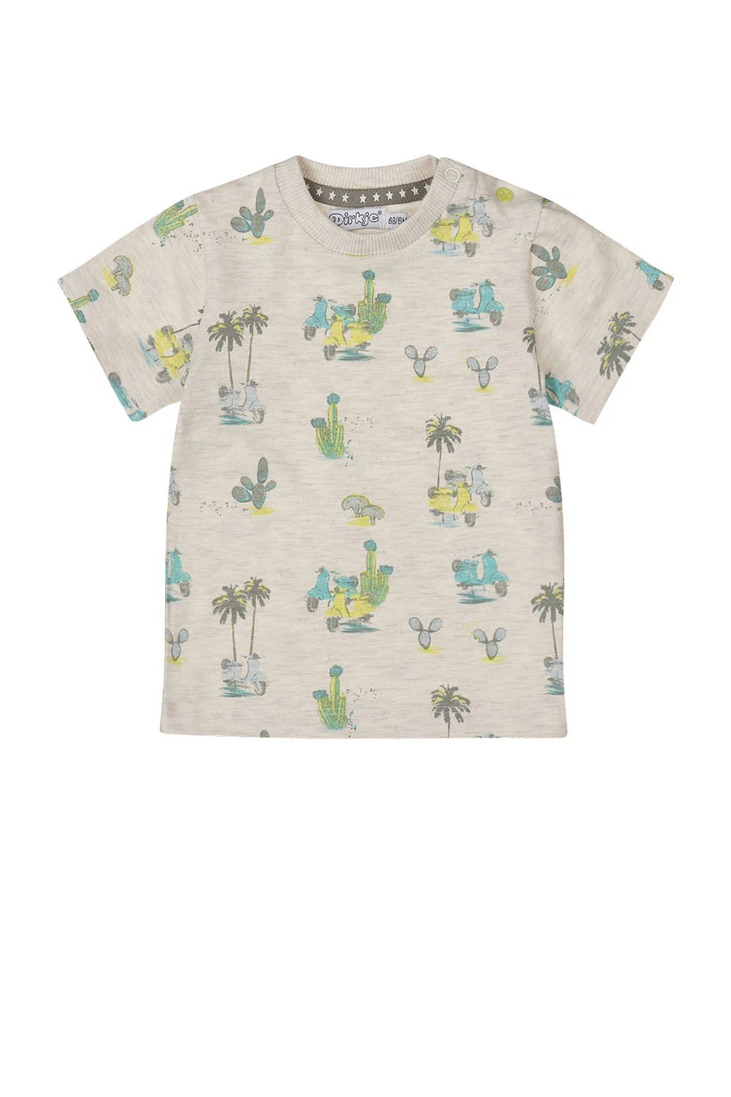 Dirkje t-shirt grijs melange