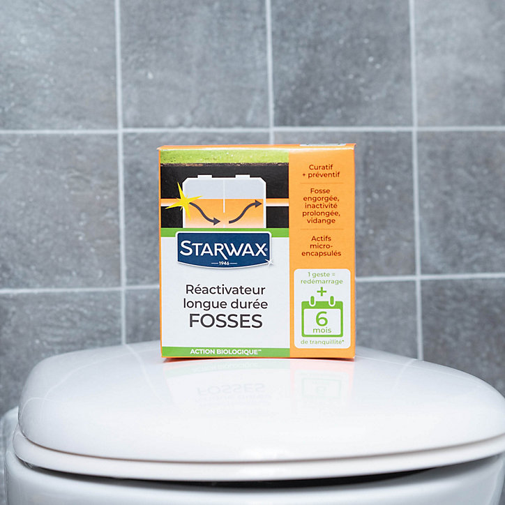 Réactivateur biologique fosses septiques Starwax 500g