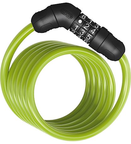 Abus Spiralschloss - Star 4508C - 150 cm - Grün