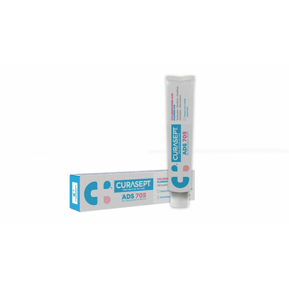 3x Curasept Gel-Tandpasta 0,05% CHX75 ml