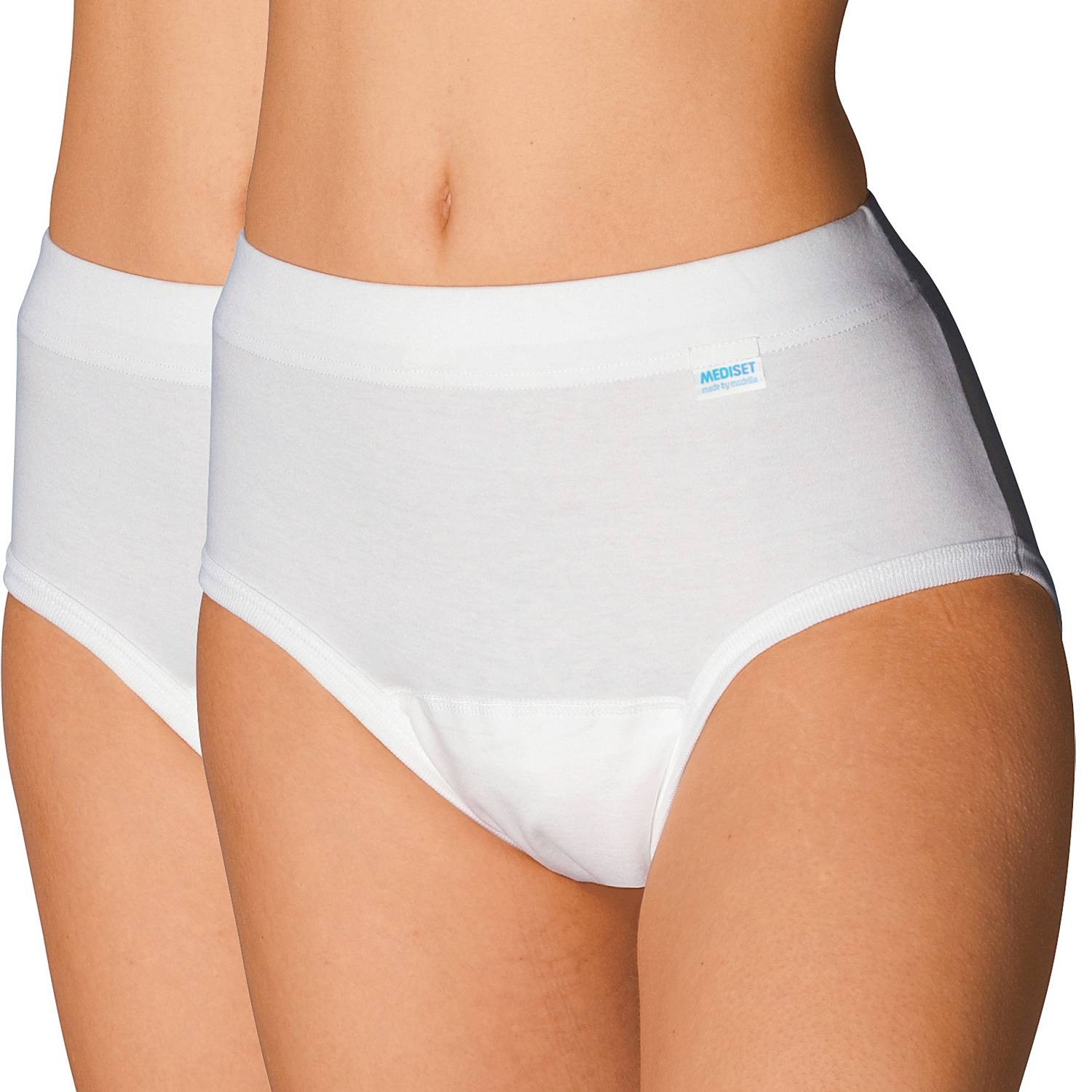 Mediset Interlock-Jersey Damen Hygiene-Slip im 2er-Pack