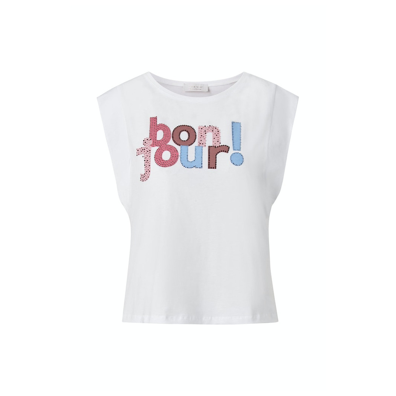 Rich & Royal Top with print boujour! organi