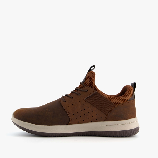 Skechers Delson Axton leren heren sneakers